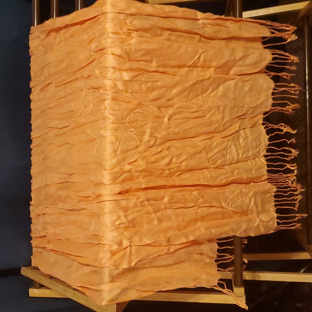 Orange scarf